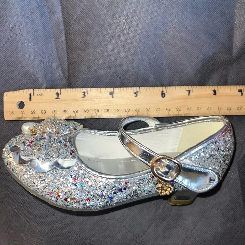 Cadidi Dinos Girls Dress Shoes Wedding Party Mary Jane Princess Shoes Size 3